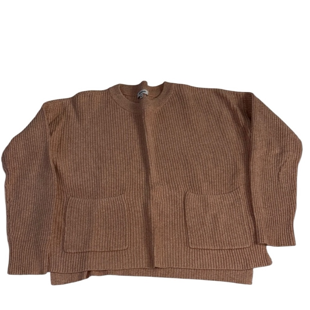 Madewell Tan Peach Longs Sleeve Sweater Size Small